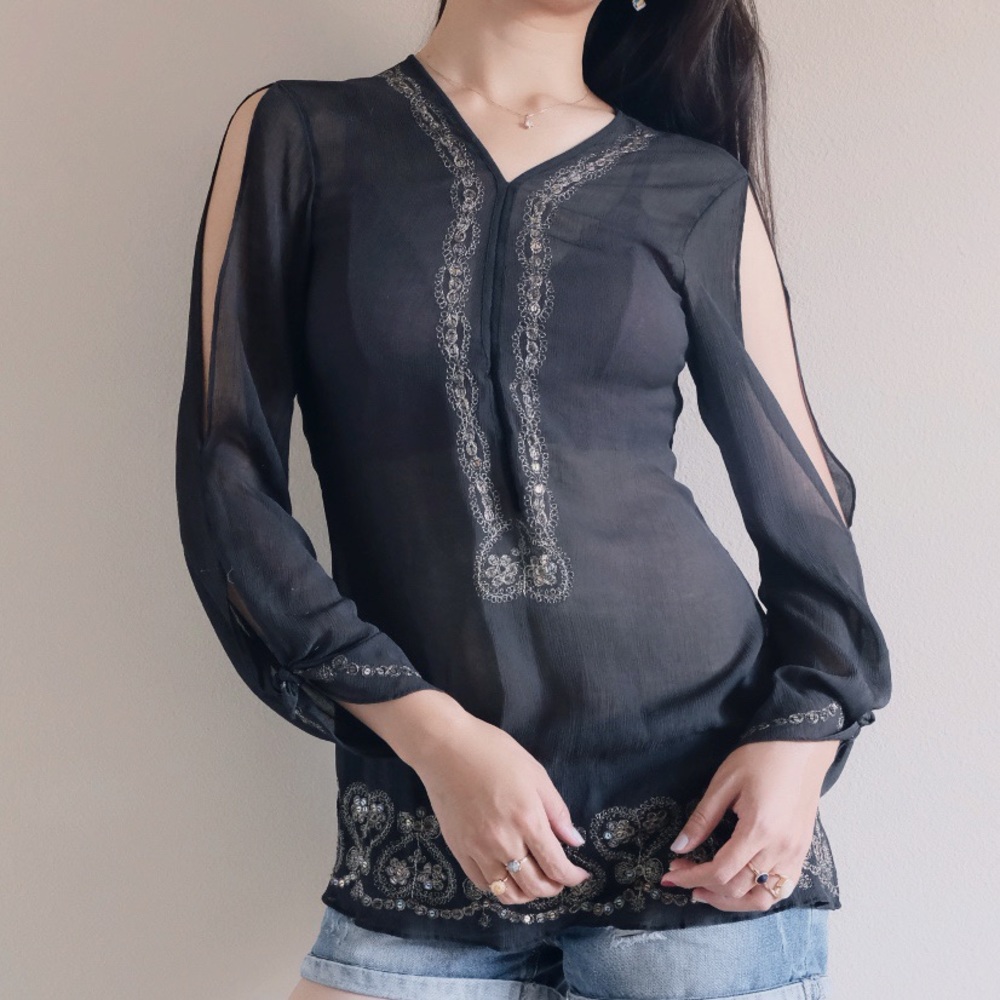 Victoria’s Secret Sheer Blouse
